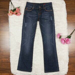 Seven 7 by Melissa McCarthy Women's Size 25 Blue Denim Regular Bootcut EUC